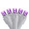 50ct. LED Wide Angle Christmas String Lights with White Wire